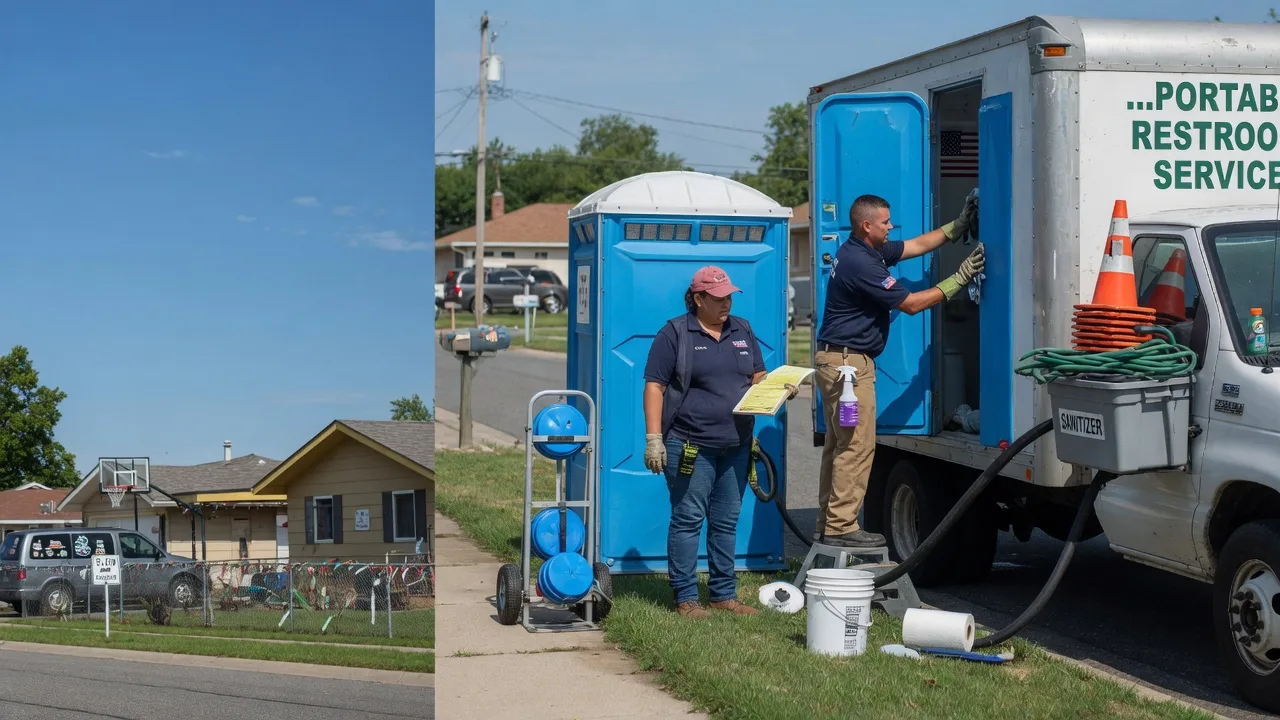 Portable Toilet Rental in Rockford, OH near me